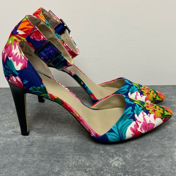 bp Shoes - Floral and Fabulous Bp Heels - Size 7M